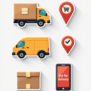 Shopping & Retail Icons - Sticker Sheet v17